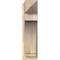 Ekena Millwork Imperial Rough Sawn Arts and Crafts Outlooker, Douglas Fir, 8"W x 22"D x 30"H OUT08X22X30IMP03RDF - alternate 4